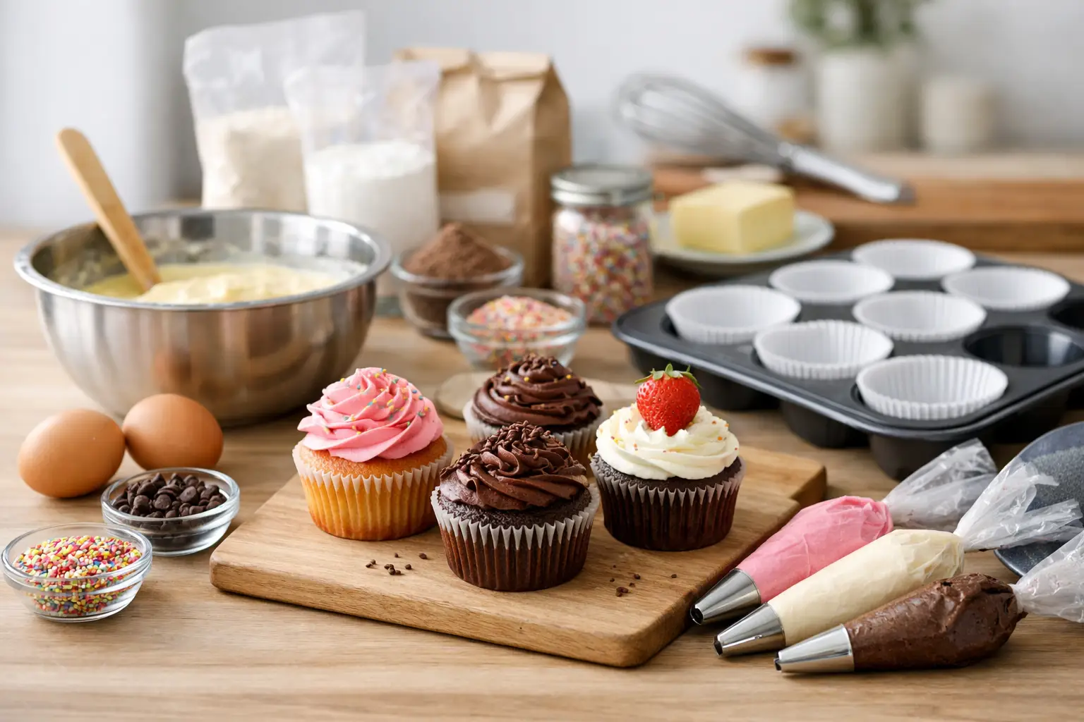 Baka cupcakes hemma kit - så väljer du rätt