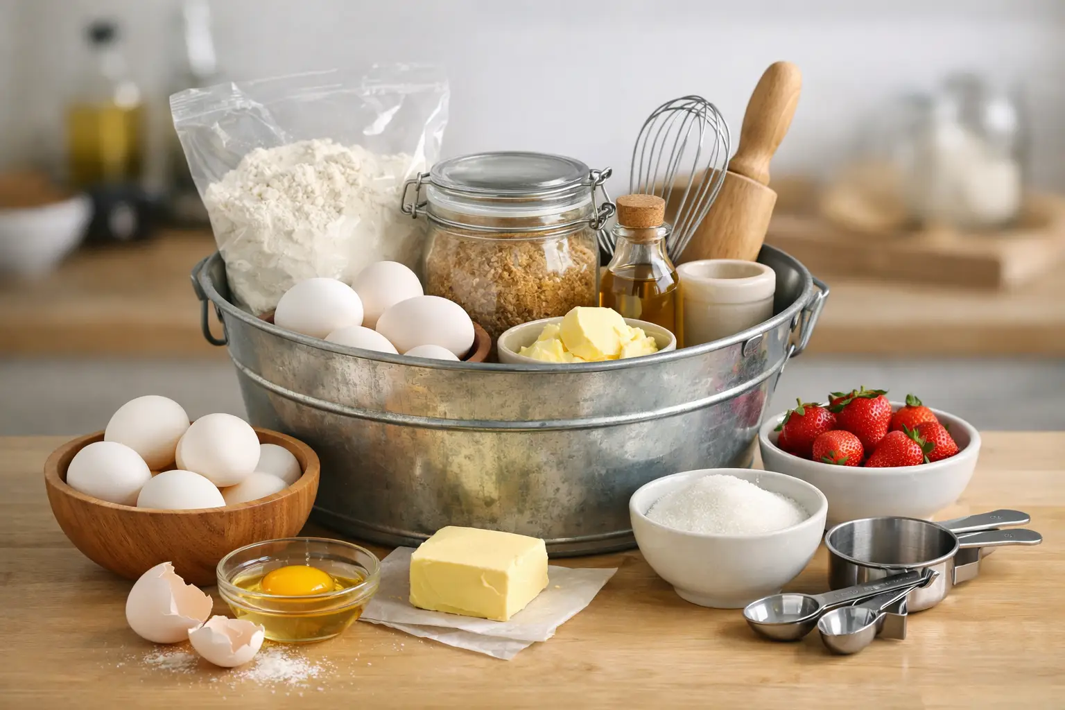 Bakkit med ingredienser - enkelt att lyckas