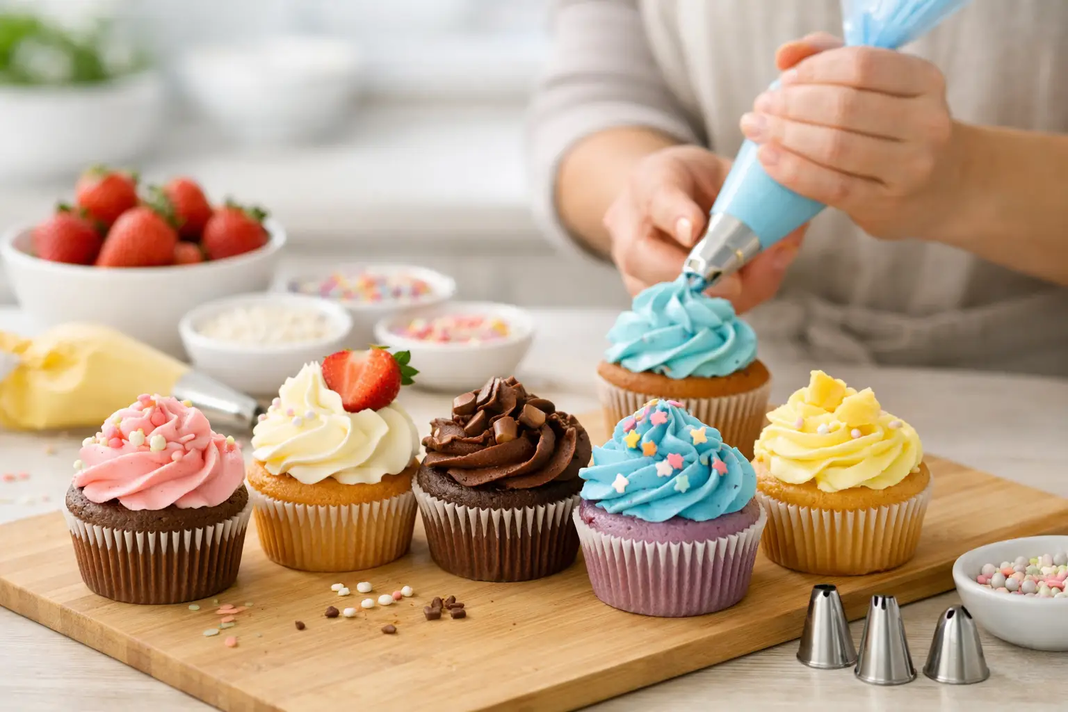 Dekorera cupcakes hemma utan krångel