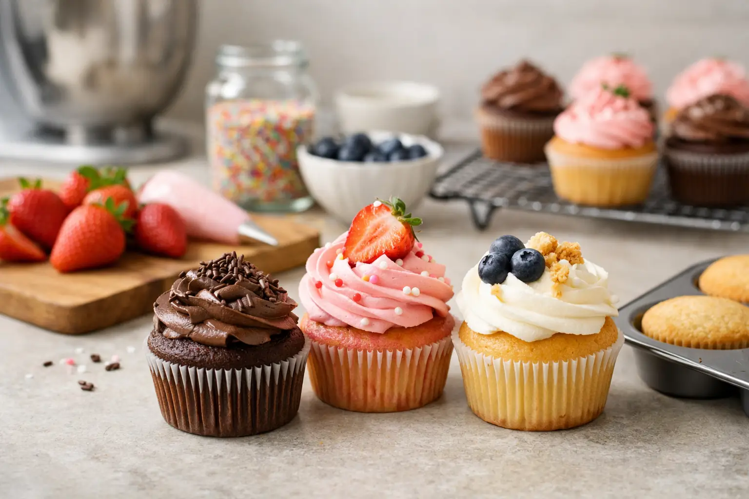 Så lyckas du med cupcakes hemma