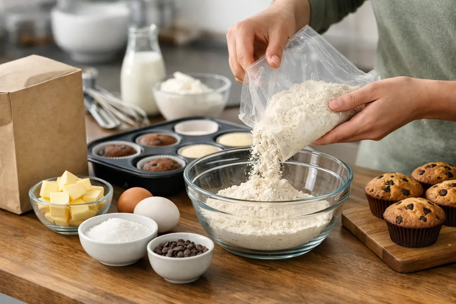 Hur fungerar färdiga bakpaket hemma?