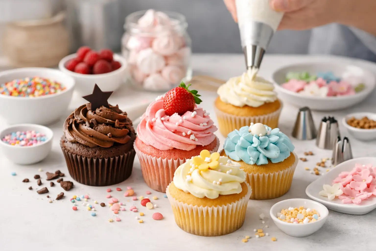 11 cupcake dekoration tips som lyckas